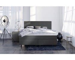 Studio - Boxspring - Pieter met geïntegreerde topper - 160x200 cm - Antraciet