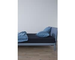 Beddinghouse Jersey - Topper Hoeslaken - 160x200/220 - Marineblauw