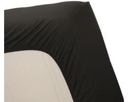 Ambiante Katoen - Hoeslaken - 120x200 - Zwart