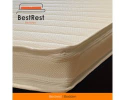 140x200 Topper - Hybride-foam / Koudschuim - Topdekmatras - Matrastopper - Drukverlagend - Ondersteunend - Afneembaar hoes - Bamboo 3D Hoes - Hotelkwaliteit - 10cm Topper