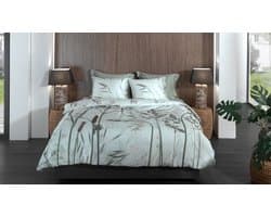 Heckettlane Ona Dekbedovertrek - Tweepersoons - 200x200/220 cm - Green