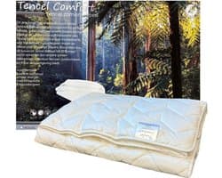 Tencel Comfort Zomerdekbed - Tweepersoons - Extra Lang - 200x220 cm