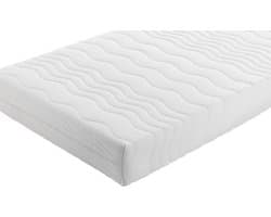 Matras 180x200 - 20cm dik - afritsbaar & wasbaar tijk - orthopedisch - hypoallergeen