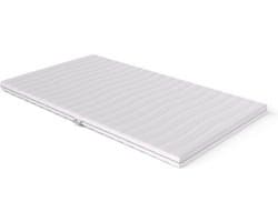 Topdekmatras - Topper Hotel XL - Koudschuim HR45 7cm dik - Bamboo Tijk - STEVIG - 160x200