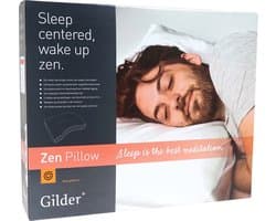 Gilder® ZEN kussen Extra Soft | vulling Aerelle® vezelbolletjes | vulgewicht 750 gr. | anti-allergisch | 60x70 cm