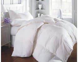 Hotel dekbed Enkel 3dTEX 200x220cm tweepersoons -tijk 100% katoen percale - Carré doorgestikt