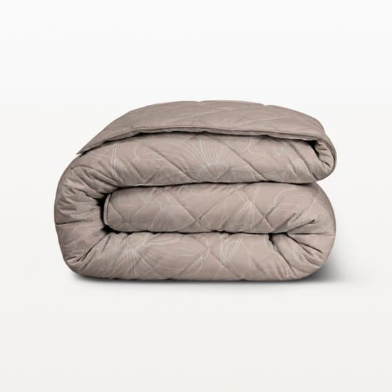 Dekbed-Discounter - Fresh and Co Dekbed Zonder Overtrek 200 x 200 cm - Wasbaar dekbed - Wasbaar op 40 graden - All season dekbed - Sketched Flowers