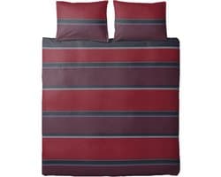 Ten Cate Dekbedovertrek - Dekbedovertrek 200 x 200 tweepersoons - Dekbedovertrekken - Dekbedovertrek 200x220 - Thor Rood