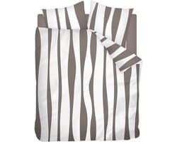 Snoozing Flora - Flanel - Dekbedovertrek - Lits-jumeaux - 240x200/220 cm - Multi kleur