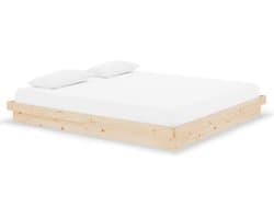 Tweepersoonsbed | Dubbelbed | Volwassenenbed | Bedframe massief hout 180x200 cm