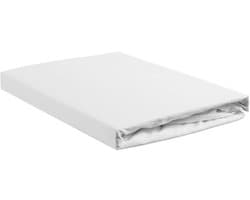 Ambiante Katoen - Splittopper Hoeslaken - 160x200 - Wit