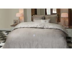 Riviera Maison Coughton Court dekbedovertrek - Tweepersoons - 200x200/220 - Zand