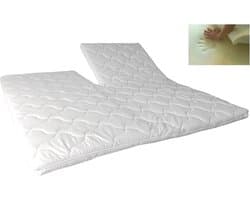 Slaaploods.nl Splittopper - Traagschuim Comfort - 180x210 cm - Dikte 8 cm