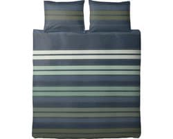 Ten Cate Dekbedovertrek - Dekbedovertrek 200 x 200 tweepersoons - Dekbedovertrekken - Dekbedovertrek 200x220 - Donell Blauw