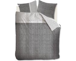 Rivièra Maison - Amsterdam Loft dekbedovertrek - Lits-Jumeaux - 240x200/220 cm - Grijs