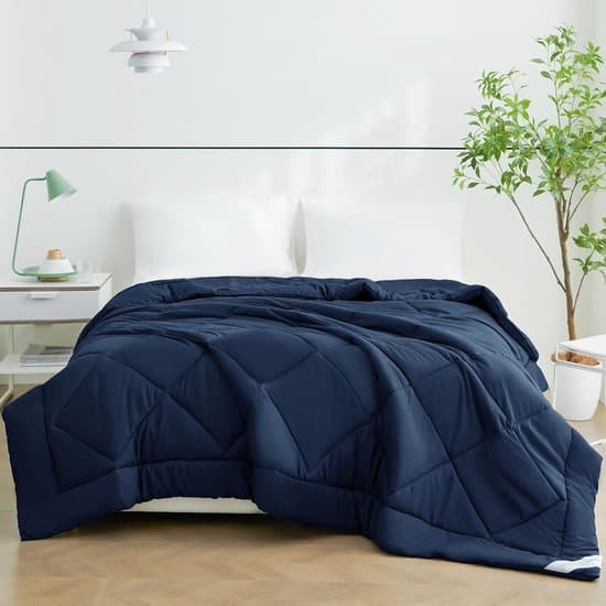 Zomer Dekbed - Lichtgewicht Dekbed - Slaapcomfort - 150 g/m² vulling - 200 x 200 cm - Blauw