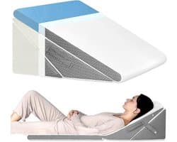 Driehoekig slaapkussen met verstelbare hoogte voor comfortabele ondersteuning