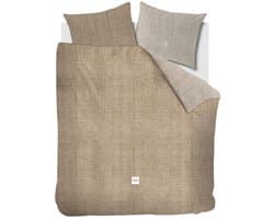 Riviera Maison Coughton Court dekbedovertrek - Lits-Jumeaux XL - 260x200/220 - Donker zand