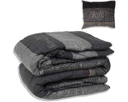 Dekbed zonder overtrek - All year 140x200cm - Royal - Wasbaar Dekbed Zonder Overtrek – Hypoallergeen & Antibacterieel – 30 dagen proefslapen - Wasbaar hoesloos dekbed - Bedrukt dekbed - zomerdekbed & winterdekbed