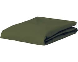 ESSENZA Premium Percale Hoeslaken Forest green - 120x200
