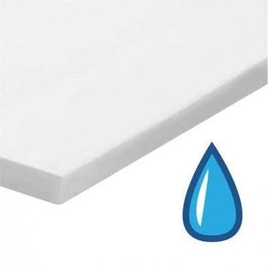 Waterdicht Molton Topper 160 x 200 | Hoekhoogte 17 cm