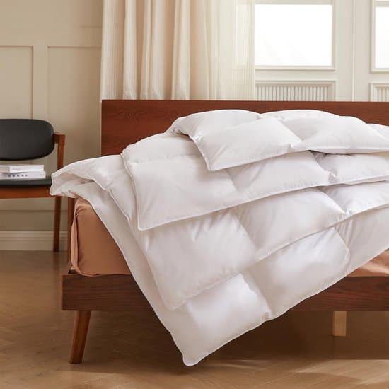 Donzen Dekbed 220x240cm - Warm Winterdekbed met Eenden Dons - Hypoallergeen & Machinewasbaar