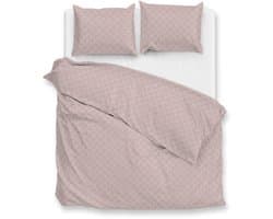 Zohome Linea-di-Satinado Dekbedovertrek - 100% Katoen-Satijn - 240x220 - Roze