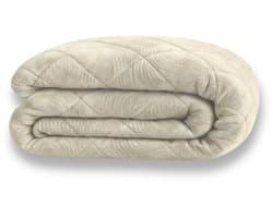 Y-NOT - Velvet Japandi Dekbed Pearl White 200x200 - Dekbed Zonder Overtrek - Wasbaar Dekbed - Hoesloos dekbed - Dekbed met vaste overtrek - 30 dagen proefslapen