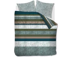 Beddinghouse Selene Dekbedovertrek - Tweepersoons - 200x200/220 cm - Blauw Groen
