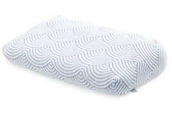 TEMPUR EASE™ Support Hoofdkussen - Traagschuim kussen voor rug- en zijslapers - 50x31x10/5 cm - Medium stevigheid - Wasbare hoes