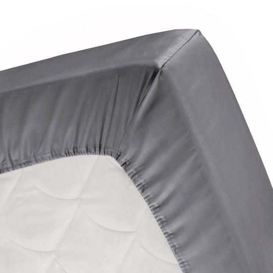 Cinderella - Topper Hoeslaken - tot 15 cm matrashoogte - 180x200/210 cm - Antraciet