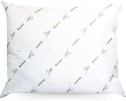 Zelesta® Wonderpillow Bamboe 60x70cm - Verstelbaar Luxe Hoofdkussen - Vermindert Nekklachten - Slaapkussen geschikt voor rug-, zij- en buikslapers - Zachte bamboe vulling