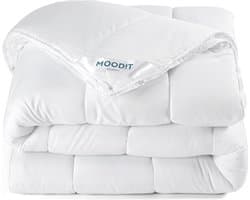 Mood!t Dekbed - White Effen Polyester - B 240 x L 220 cm - Lits-jumeaux 4-seizoenen/Machinewasbaar - 224282-240 x 220 cm