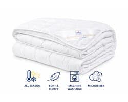 Vitality Pur Åre - 4-Seizoenen Dekbed - 2-Delig met Drukknopen - Ademend & Vochtregulerend - Anti Allergie & Huisstofmijt - Luxe Hotelkwaliteit - Zomer & Winterdekbed