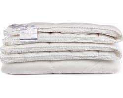 Heckett & Lane - Platinum - Dons - Dekbed - Tweepersoons - 200x200 cm - Wit