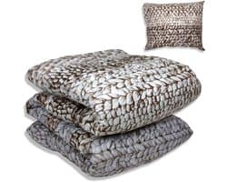 Dekbed zonder overtrek - All year 140x200cm - Toffy - Wasbaar Dekbed Zonder Overtrek – Hypoallergeen & Antibacterieel – 30 dagen proefslapen - Wasbaar hoesloos dekbed - Bedrukt dekbed - zomerdekbed & winterdekbed