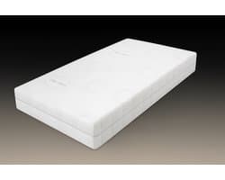 Matras 180x200 - Pocketvering - Dubbelzijdig 2 in 1 matras - extra dik - afneembaar hoes - 25cm dik- wit