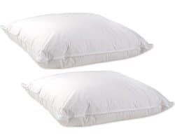 Veren Hoofdkussen Set (2 Stuks) - Stevig - 60x70 cm