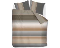 Beddinghouse Lenn dekbedovertrek - Tweepersoons - 200x200/220 - Bruin