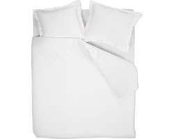 Beddinghouse Gloss dekbedovertrek - Tweepersoons - 200x200/220 cm - Wit
