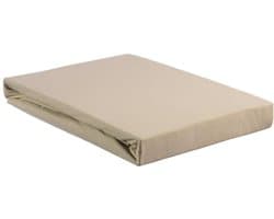 Beddinghouse - Jersey - Split-topper - Hoeslaken - 180x220 cm - Zand