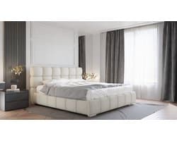 Tweepersoonsbed Bliss 180 x 200 cm met opbergruimte, lattenbodem en 7zonen Multipocketmatratze CIRA (24cm)