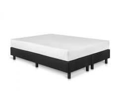 Nessa® - 180x200 Boxspring Studio Luxe Pocketvering HR matras Zwart - Inclusief Orthopedisch Pocketvering Matras