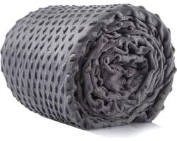 Verzwaringsdeken Zachte Winter Fleece Hoes - Weighted Blanket - Grijs - 150*200 cm