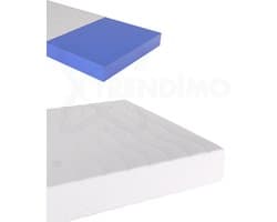 120 x 200 Topmatras Orthopedisch Luxe Topper Koudschuim 120x200 - Hybride 12cm dik - Bamboo Tijk Extra Ventilerend Zacht