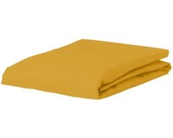 ESSENZA Satin Hoeslaken Mosterdgeel - 180x200