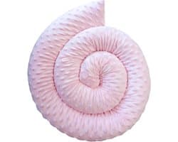 Lichaamskussen Minky - Zijslaper Kussen - Comfortabel Slapen - Handgemaakt in EU - 250 cm - Roze