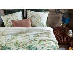 At Home by Beddinghouse Eldorado Dekbedovertrek - tweepersoons - 200x200/220 cm - Groen