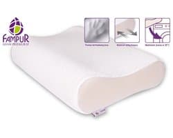 Fampur Finezja Lux - Orthopedisch Kussen - Middelhardheid - Wasbaar - Met Viscofam Schuim