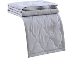 Gigicial Donzen dekbed - All-season donzen dekbed - Zacht en ademend - 1 stuk - Grijs, geschikt voor een warme slaapkamer